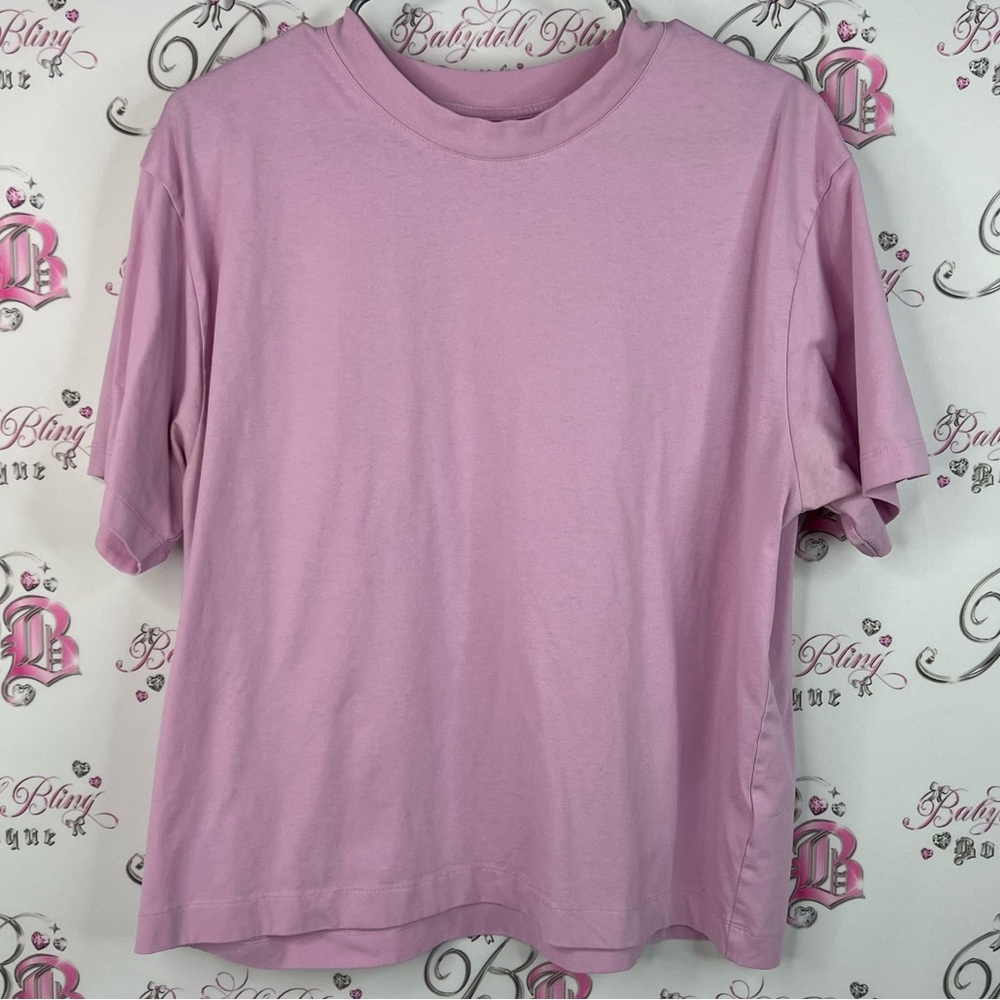 Tshirt tee purple lilac Light Pink purple lilac light pink purple T-Shirt